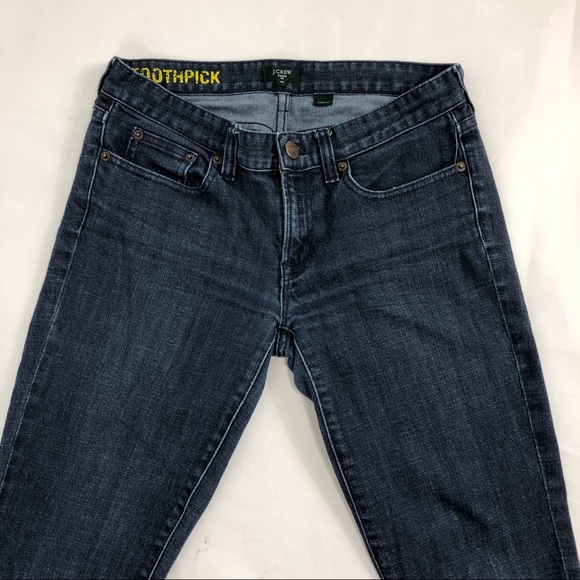J. Crew Toothpick stretch jeans denim size 28 (19) - Picture 2 of 8